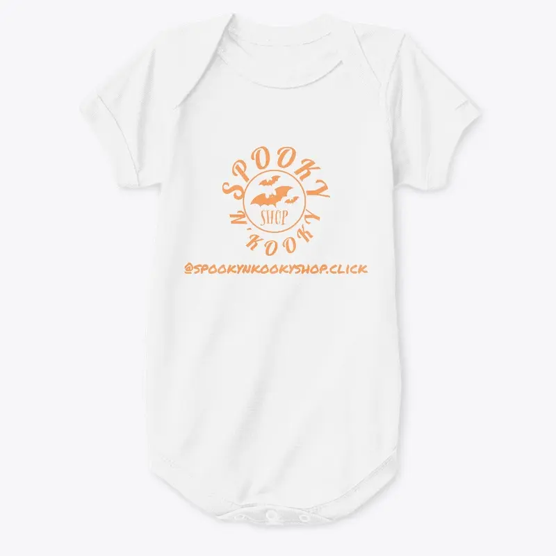 spooky n' kooky baby onesie