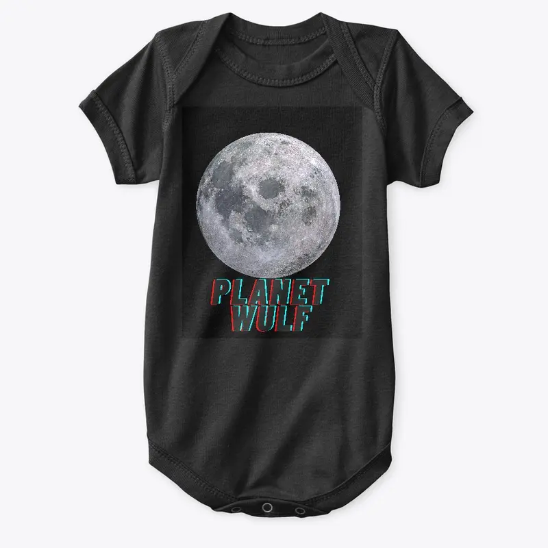 planet wolf baby onesie premium